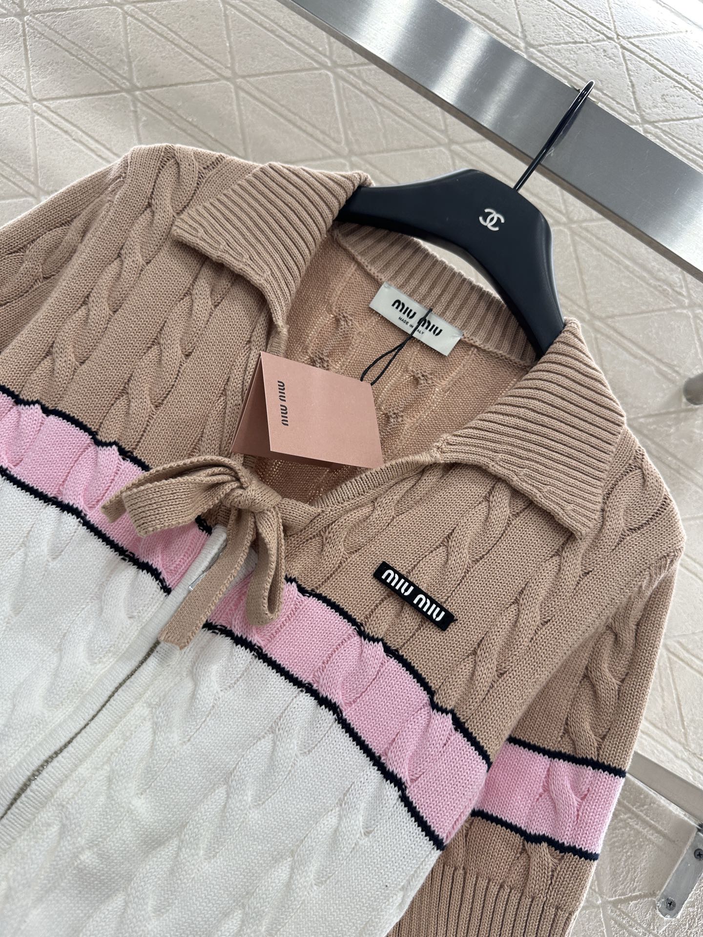 2025 Autumn New Arrivals Zippered Cardigan Knitted Short Sleeves