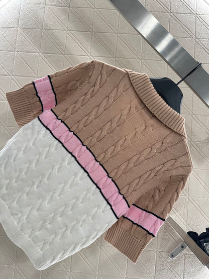 2025 Autumn New Arrivals Zippered Cardigan Knitted Short Sleeves
