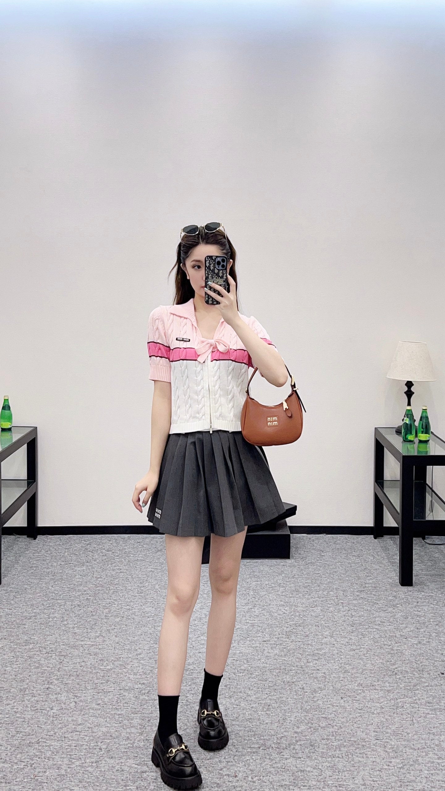2025 Autumn New Arrivals Zippered Cardigan Knitted Short Sleeves