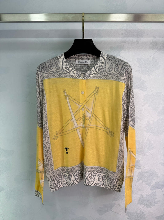 2025 Early Autumn New Five-pointed Star Knitted Long-sleeved Cardigan