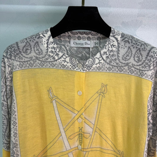 2025 Early Autumn New Five-pointed Star Knitted Long-sleeved Cardigan