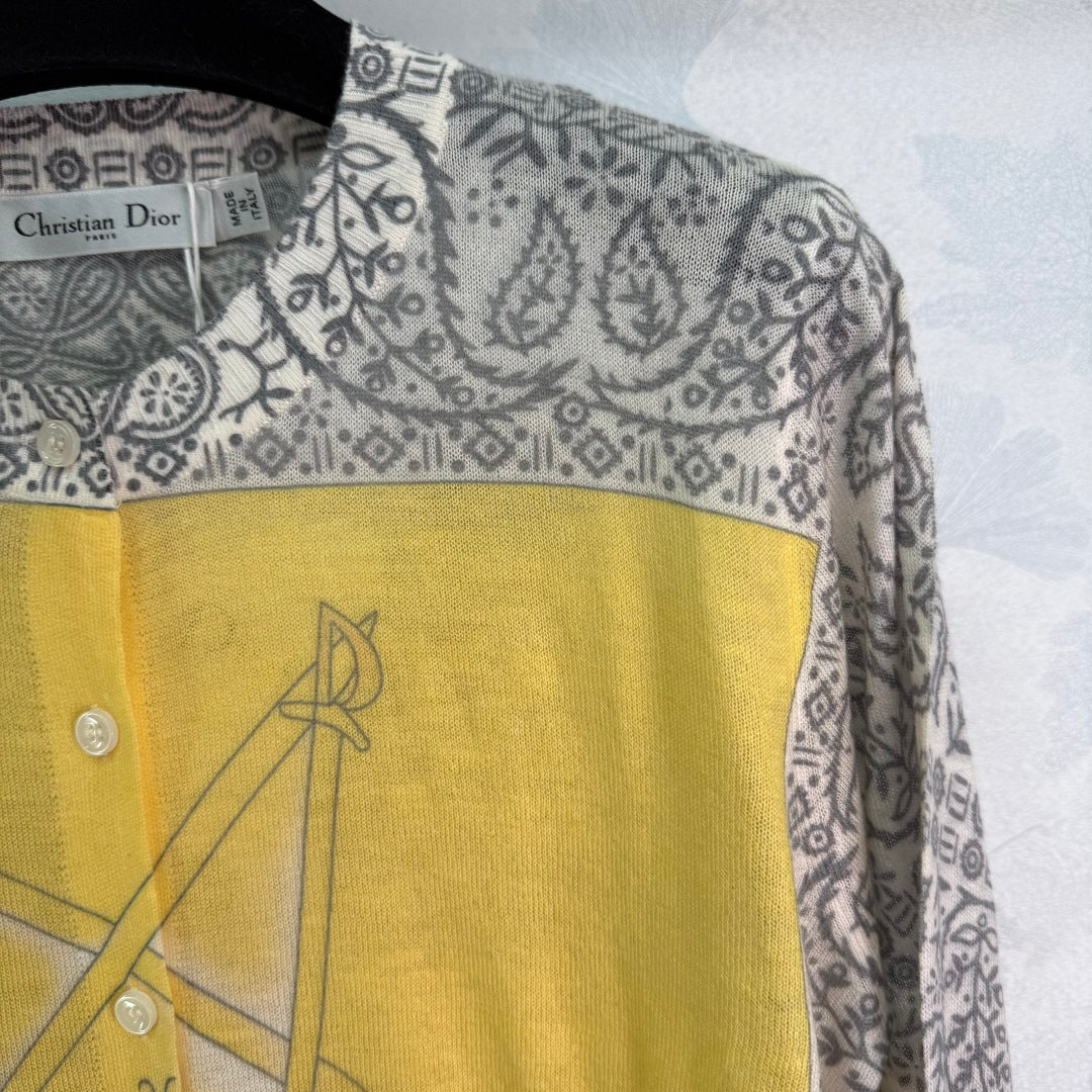 2025 Early Autumn New Five-pointed Star Knitted Long-sleeved Cardigan
