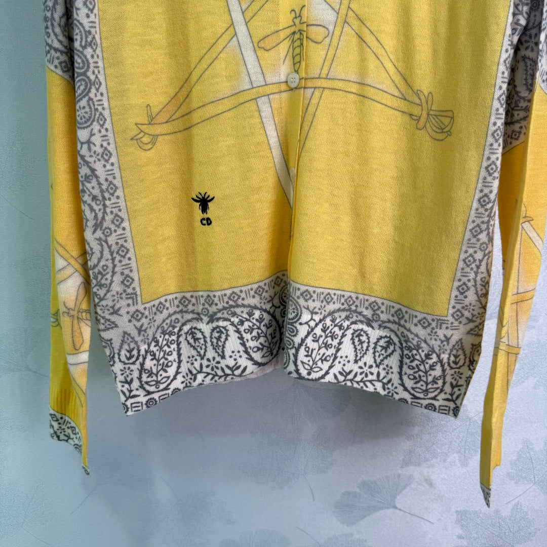 2025 Early Autumn New Five-pointed Star Knitted Long-sleeved Cardigan