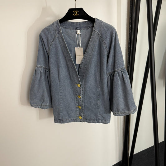 25 Early Autumn New Denim Top Skirt Set