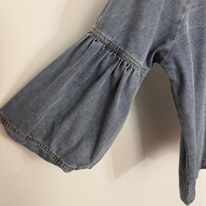 25 Early Autumn New Denim Top Skirt Set