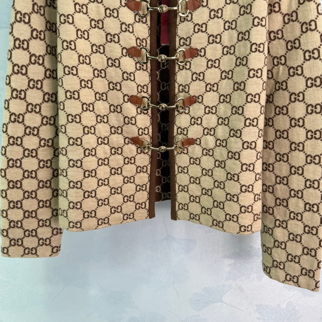 25 Early Autumn New Style Old Flower Jacquard Jacket