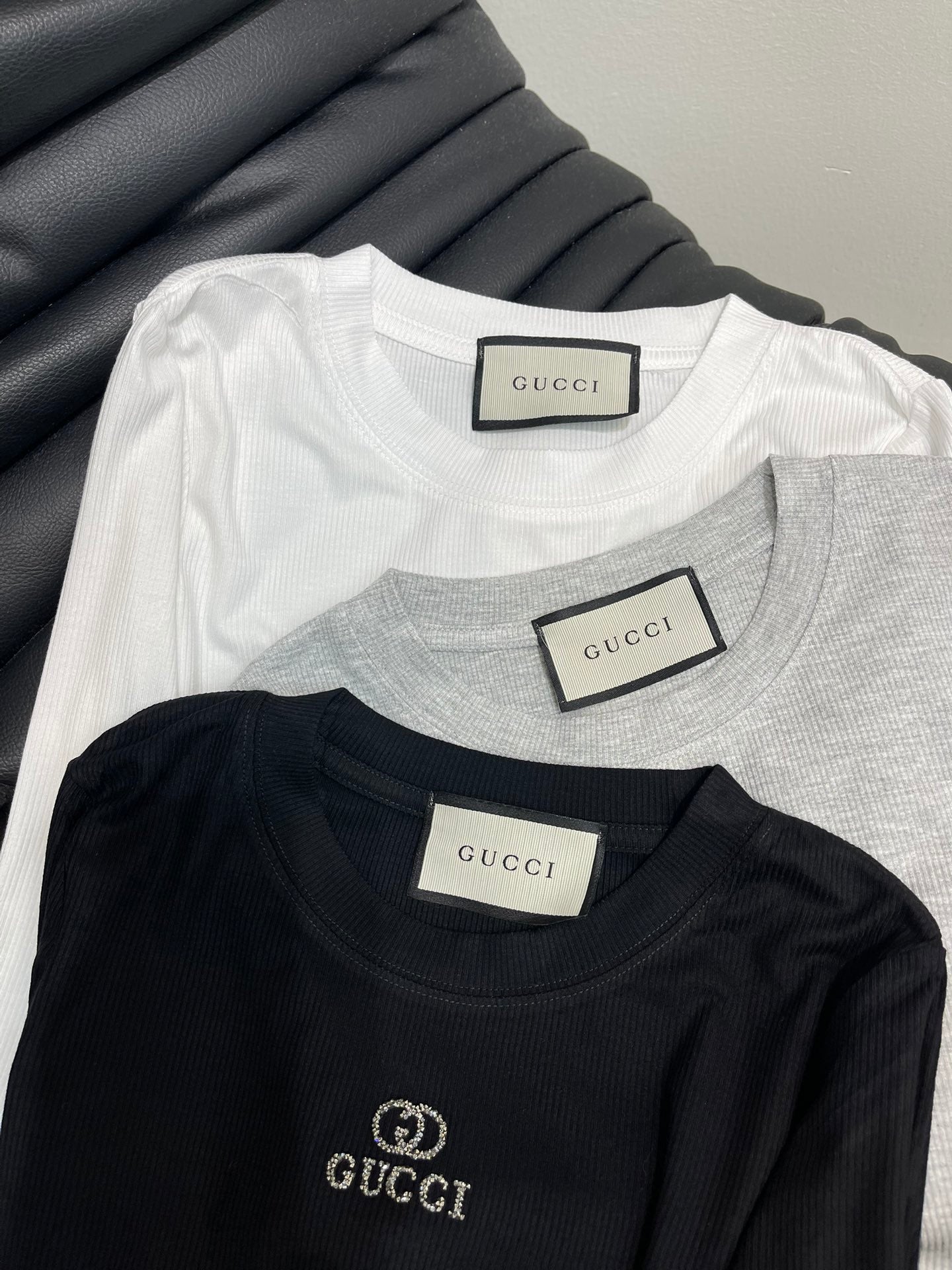 25 autumn and winter new style heavy-duty hot diamond letter high elastic long-sleeved bottoming shirt