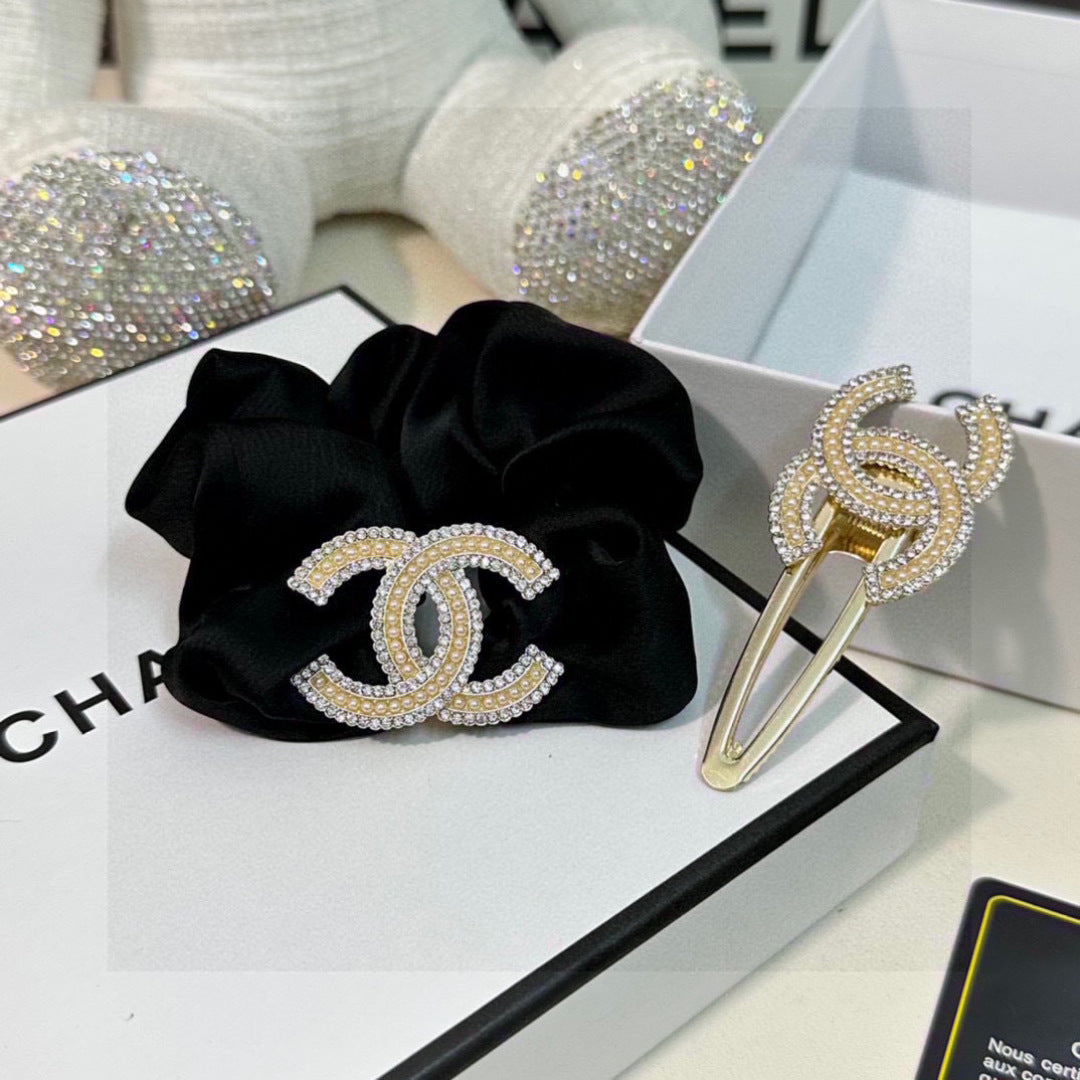 25 new retro chain with diamond hairpins and hair bands for summer