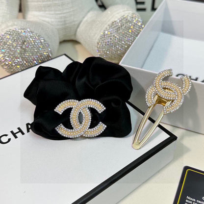 25 new retro chain with diamond hairpins and hair bands for summer