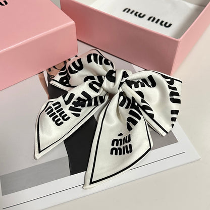 25 Summer New Bow Retro Letter Hairpins