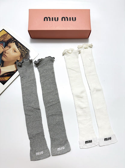 25 Summer new classic letter logo pure cotton socks
