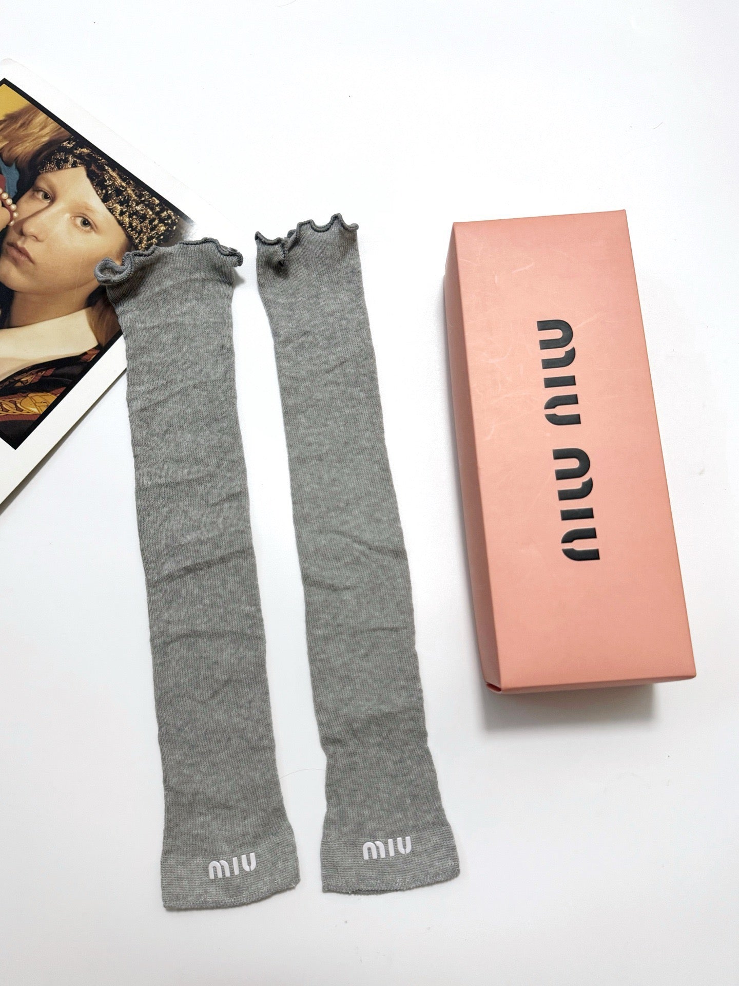 25 Summer new classic letter logo pure cotton socks