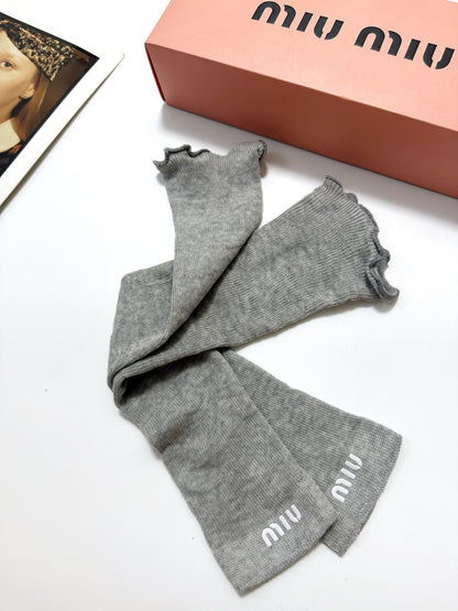 25 Summer new classic letter logo pure cotton socks