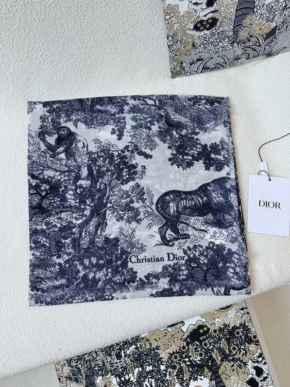25 autumn and winter new animal jungle silk cashmere scarf long shawl