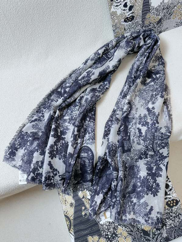 25 autumn and winter new animal jungle silk cashmere scarf long shawl