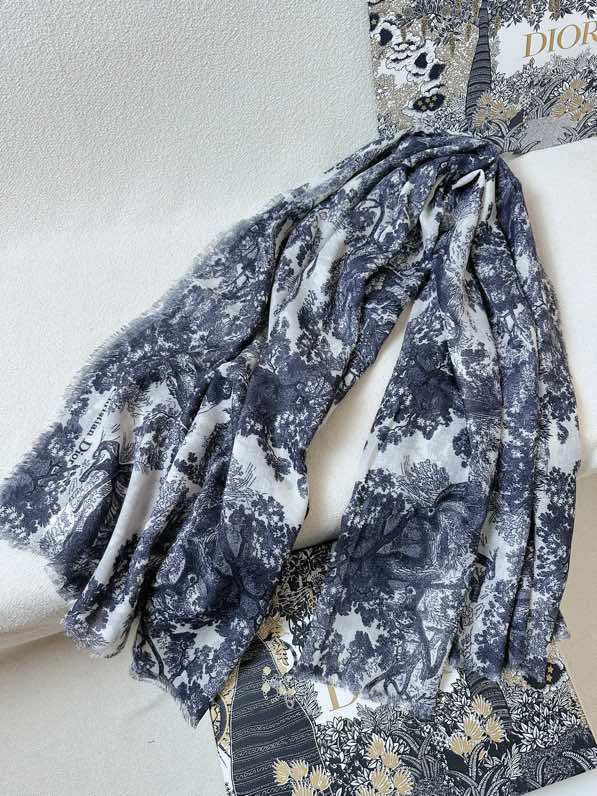 25 autumn and winter new animal jungle silk cashmere scarf long shawl