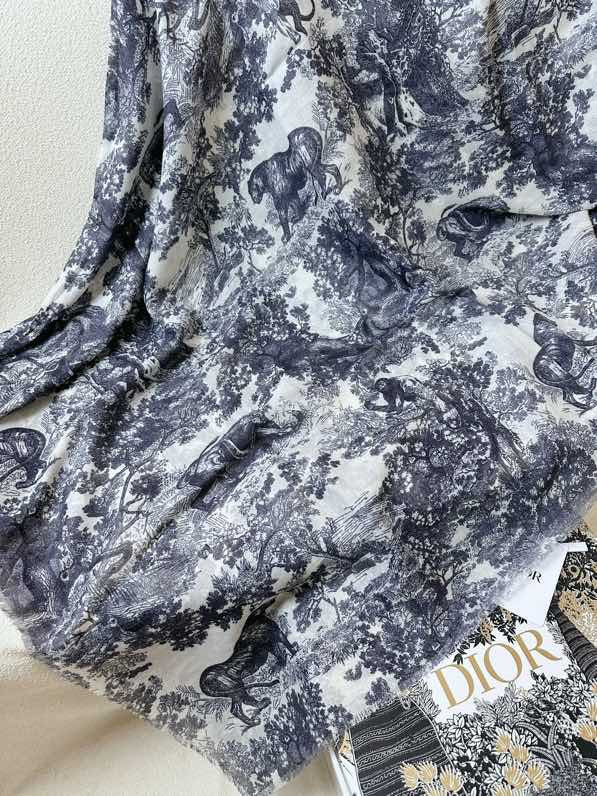 25 autumn and winter new animal jungle silk cashmere scarf long shawl