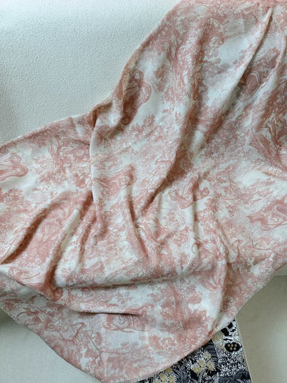 25 autumn and winter new animal jungle silk cashmere scarf long shawl