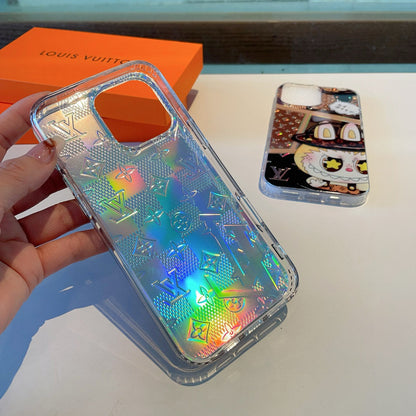 Étui pour téléphone portable Labubu double couche en relief laser