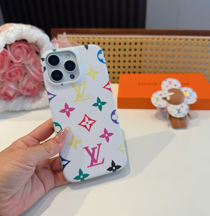 Classic old flower magnetic phone case