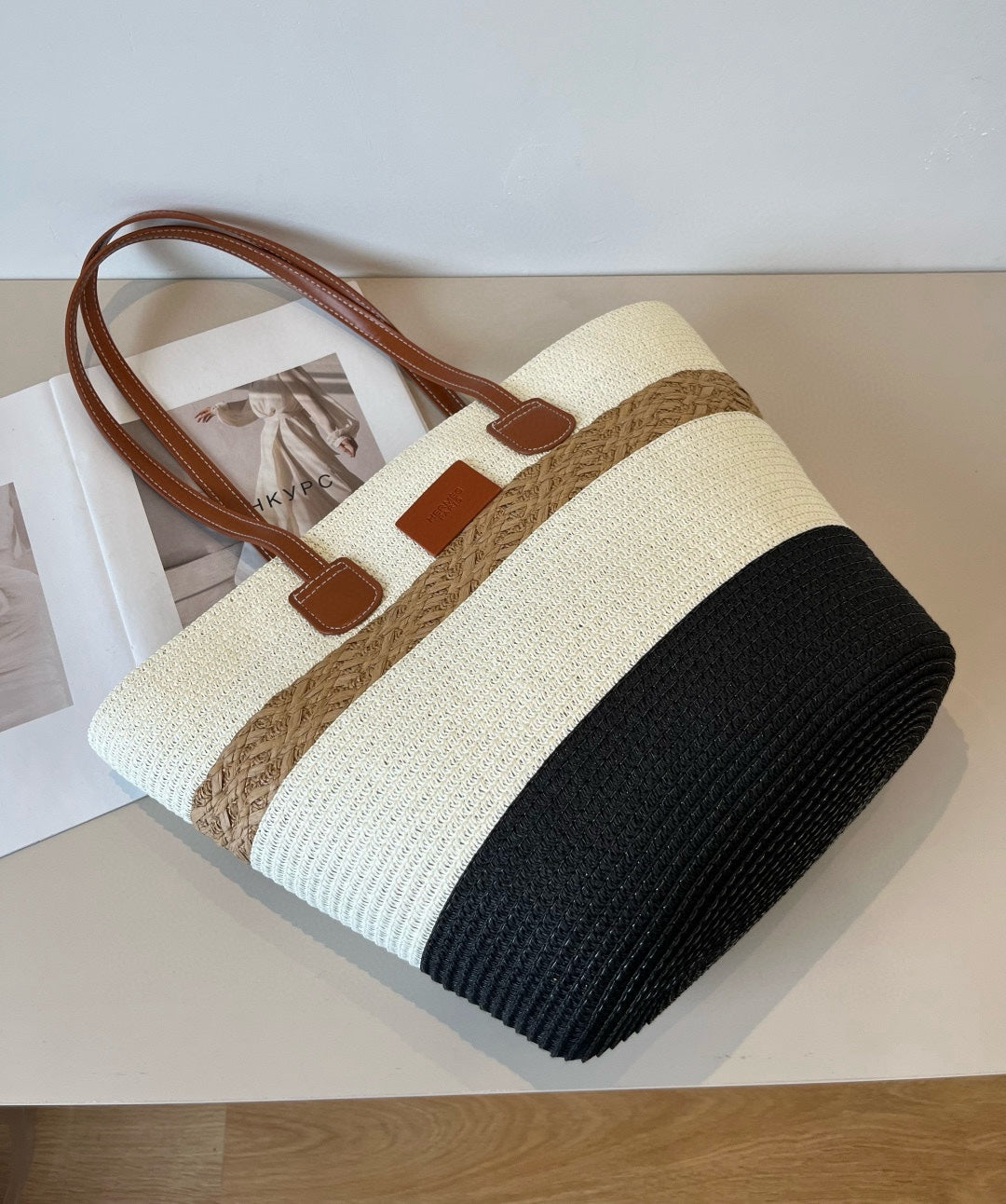 25 New Summer Raffia Hand-woven Bags