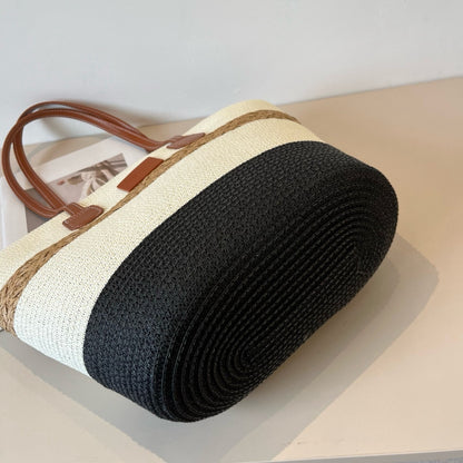25 New Summer Raffia Hand-woven Bags