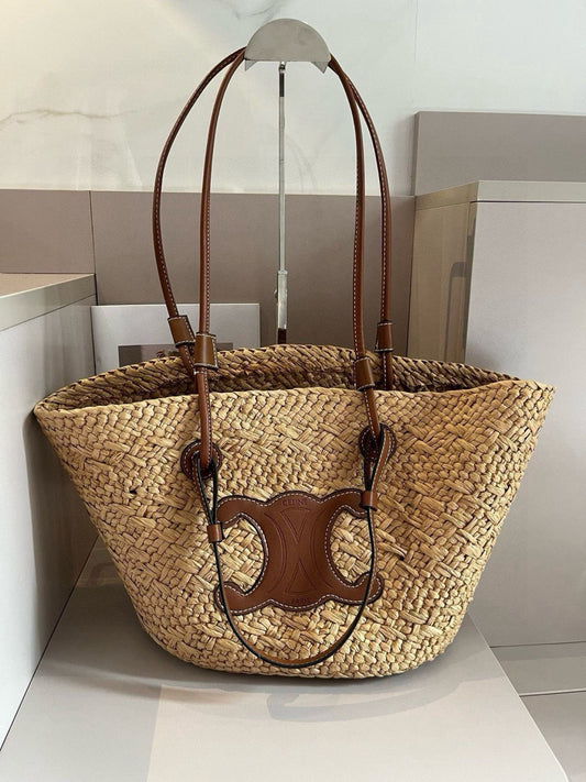 25 Summer New Raffia Hand-woven Bag
