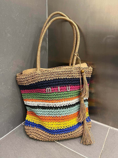 New straw bag