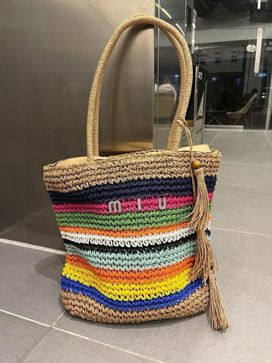 New straw bag