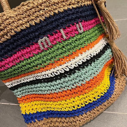 New straw bag