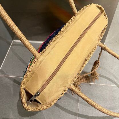 New straw bag