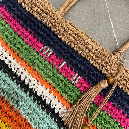 New straw bag