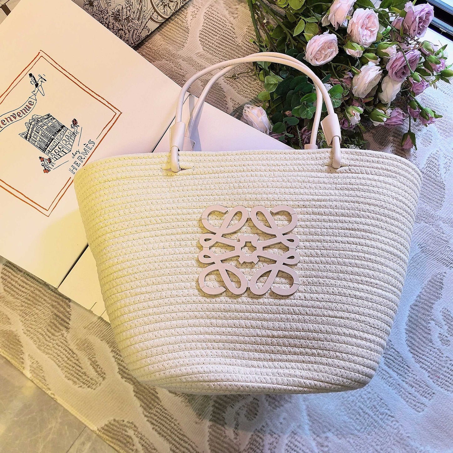 New Dopamine Multi-color Straw Bag