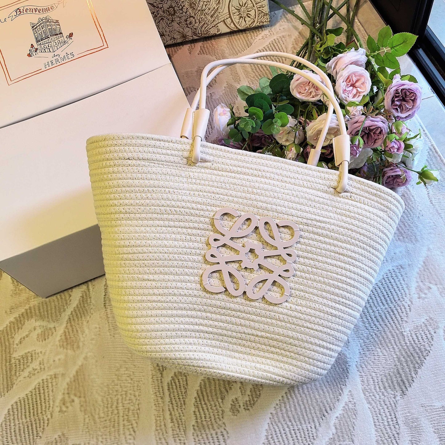 New Dopamine Multi-color Straw Bag