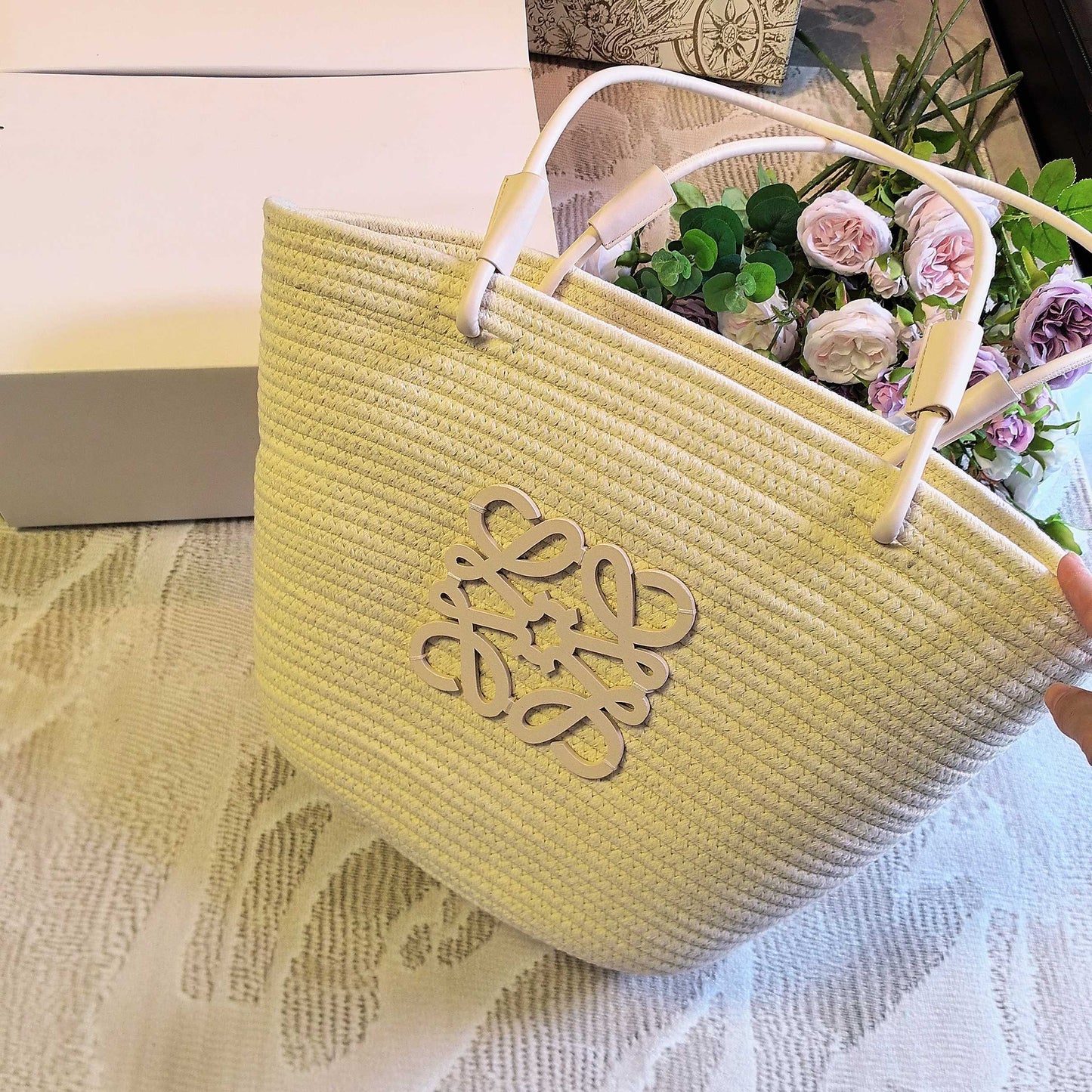 New Dopamine Multi-color Straw Bag
