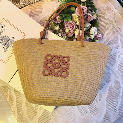 New Dopamine Multi-color Straw Bag