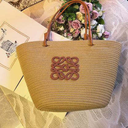 New Dopamine Multi-color Straw Bag