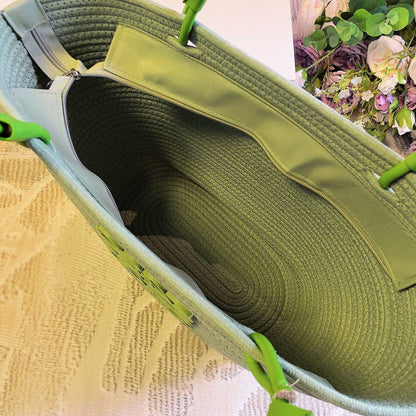 New Dopamine Multi-color Straw Bag