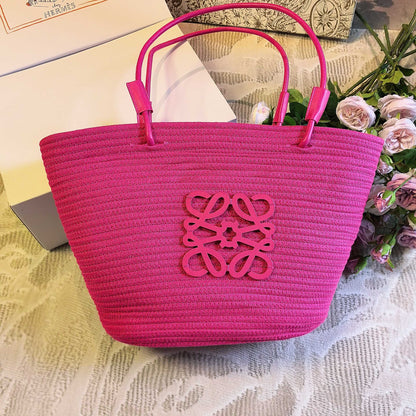 New Dopamine Multi-color Straw Bag