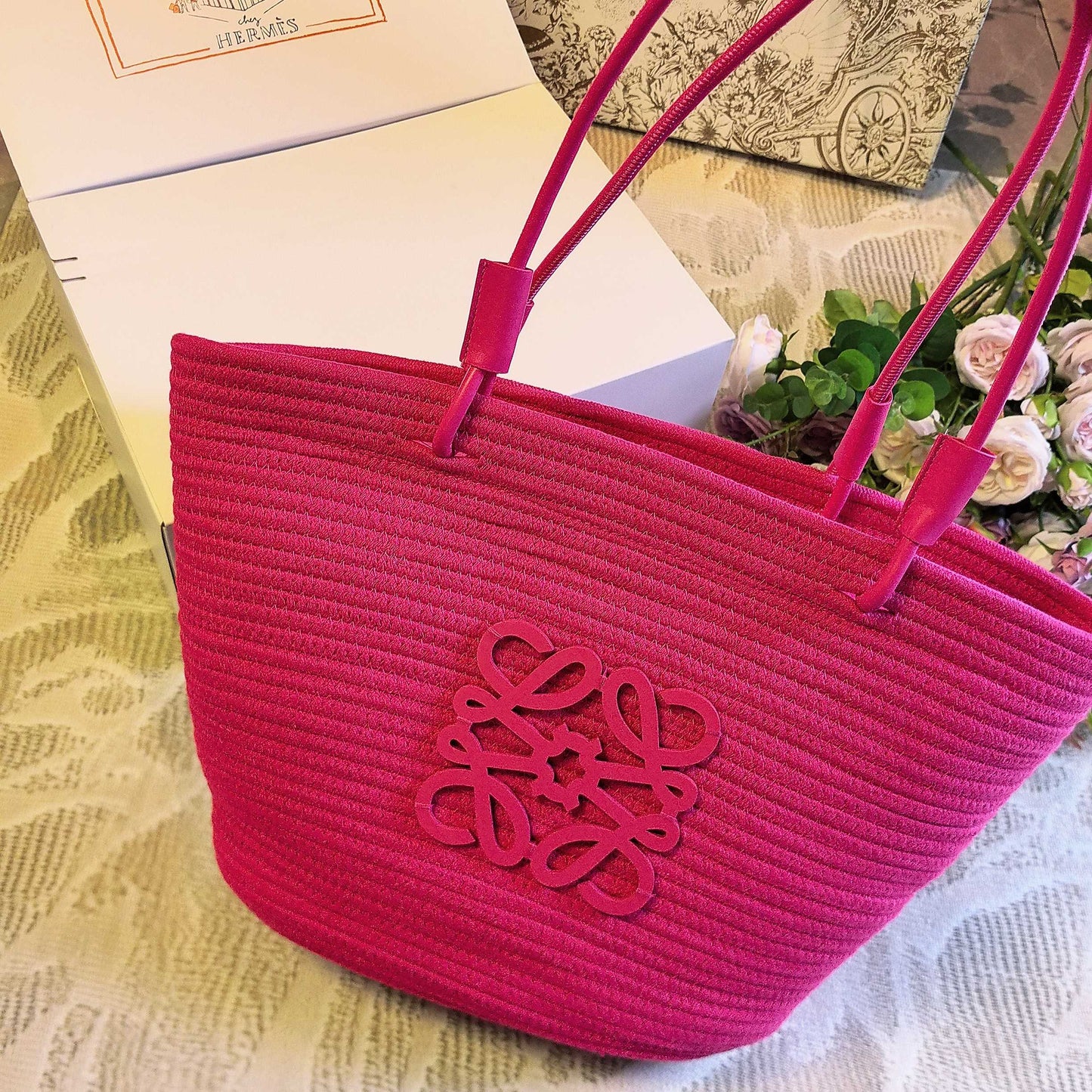 New Dopamine Multi-color Straw Bag