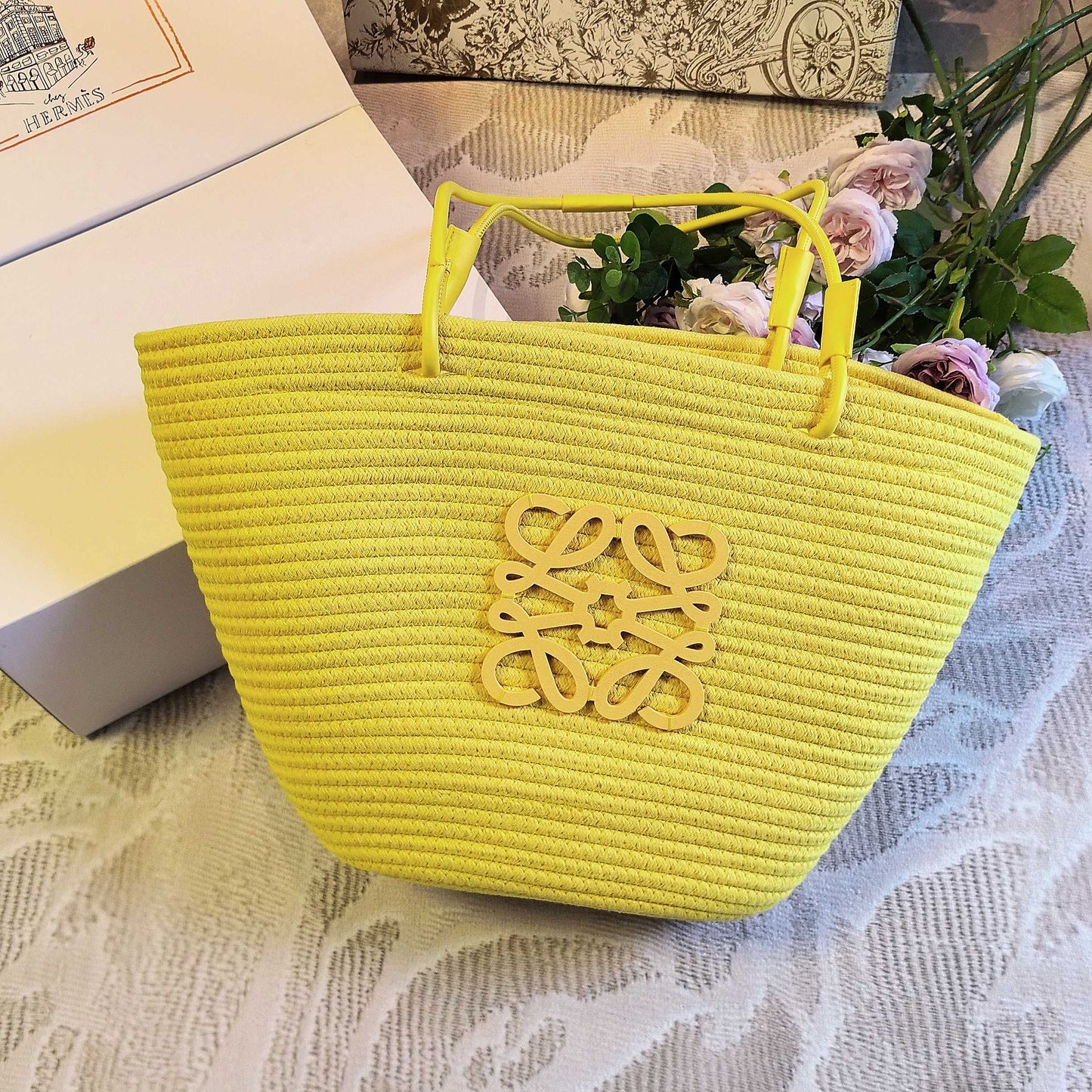 New Dopamine Multi-color Straw Bag