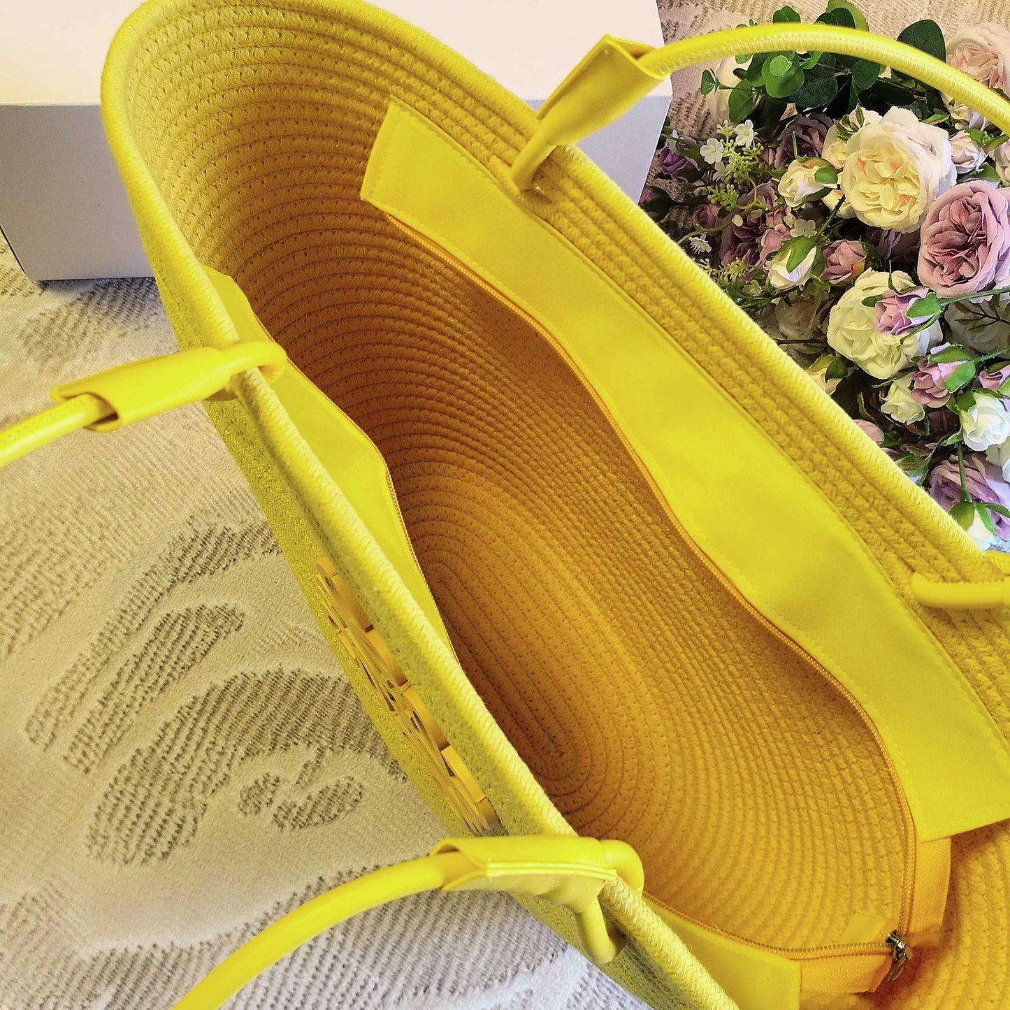 New Dopamine Multi-color Straw Bag
