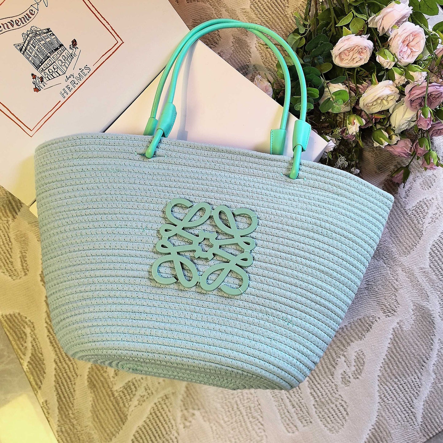 New Dopamine Multi-color Straw Bag
