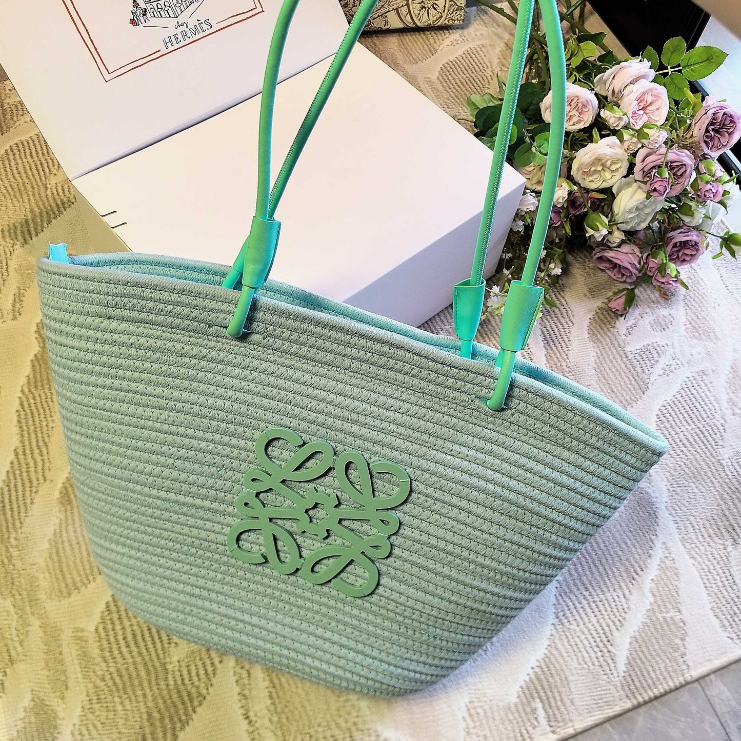New Dopamine Multi-color Straw Bag