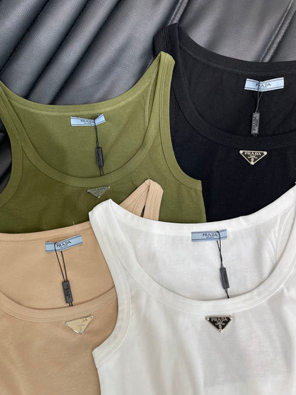 P 25 Classic Triangle Logo Short-Sleeve Tank Top