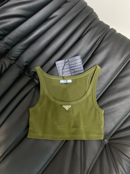P 25 Classic Triangle Logo Short-Sleeve Tank Top