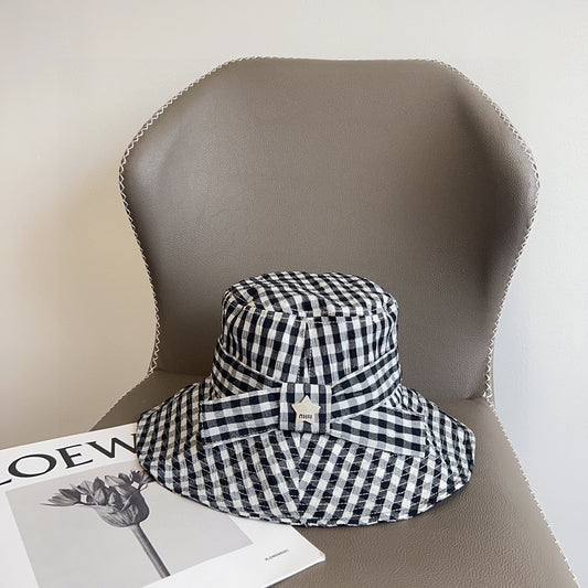 2025 New Plaid Holiday Style Bucket Hat