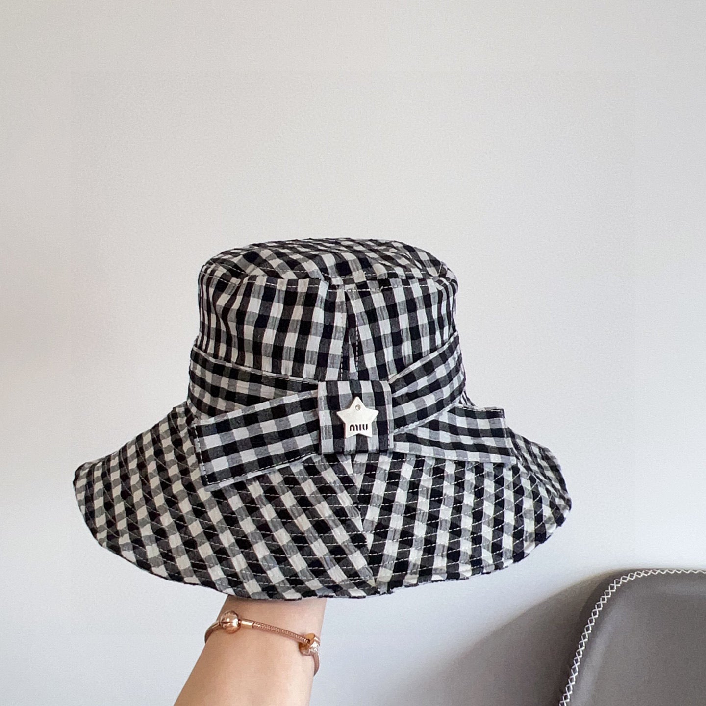 2025 New Plaid Holiday Style Bucket Hat