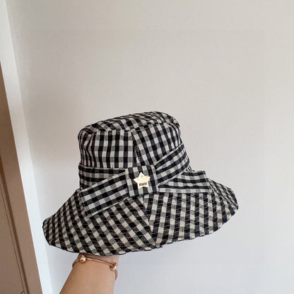 2025 New Plaid Holiday Style Bucket Hat