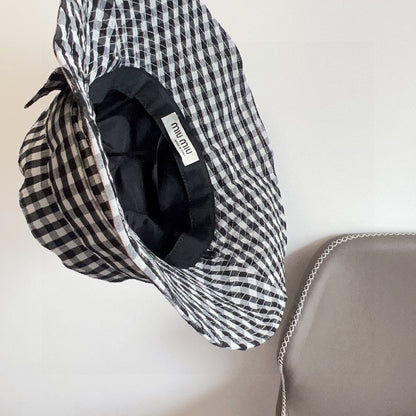 2025 New Plaid Holiday Style Bucket Hat